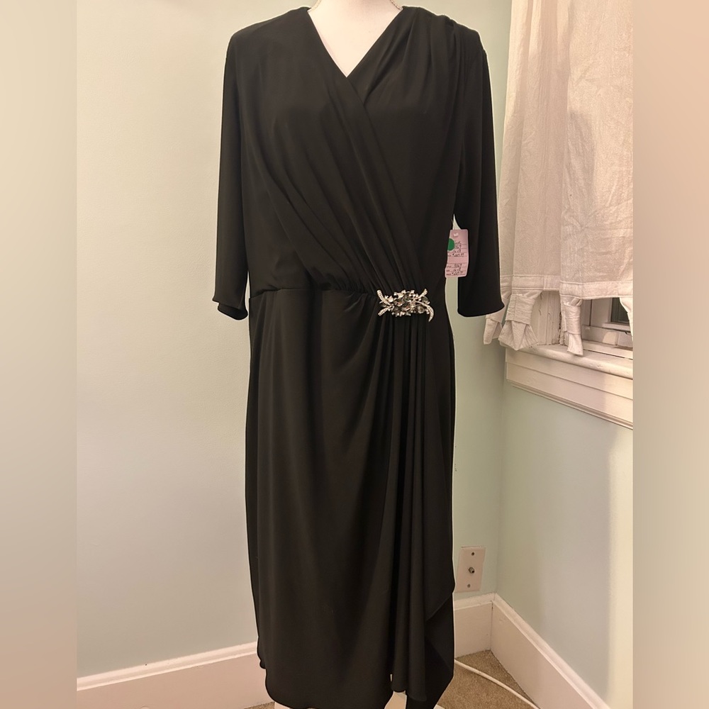 Thea Dora Black Special Occasion Dress NWT